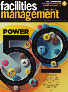 THE TOP 50 INFLUENTIAL PEOPLE IN THE GCC FACILITIES MANAGEMENT INDUSTRY. FMME&#8217;S INAUGURAL POWER LIST, FEATURING THE TOP 50 MOVERS AND SHAKERS IN THE INDUSTRY IN THE GCC.
