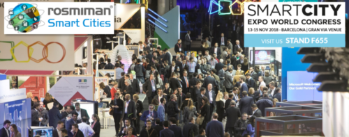 ROSMIMAN takes part in SMART CITY EXPO WORLD CONGRESS 2018 presenting the latest technologies for Smart Cities