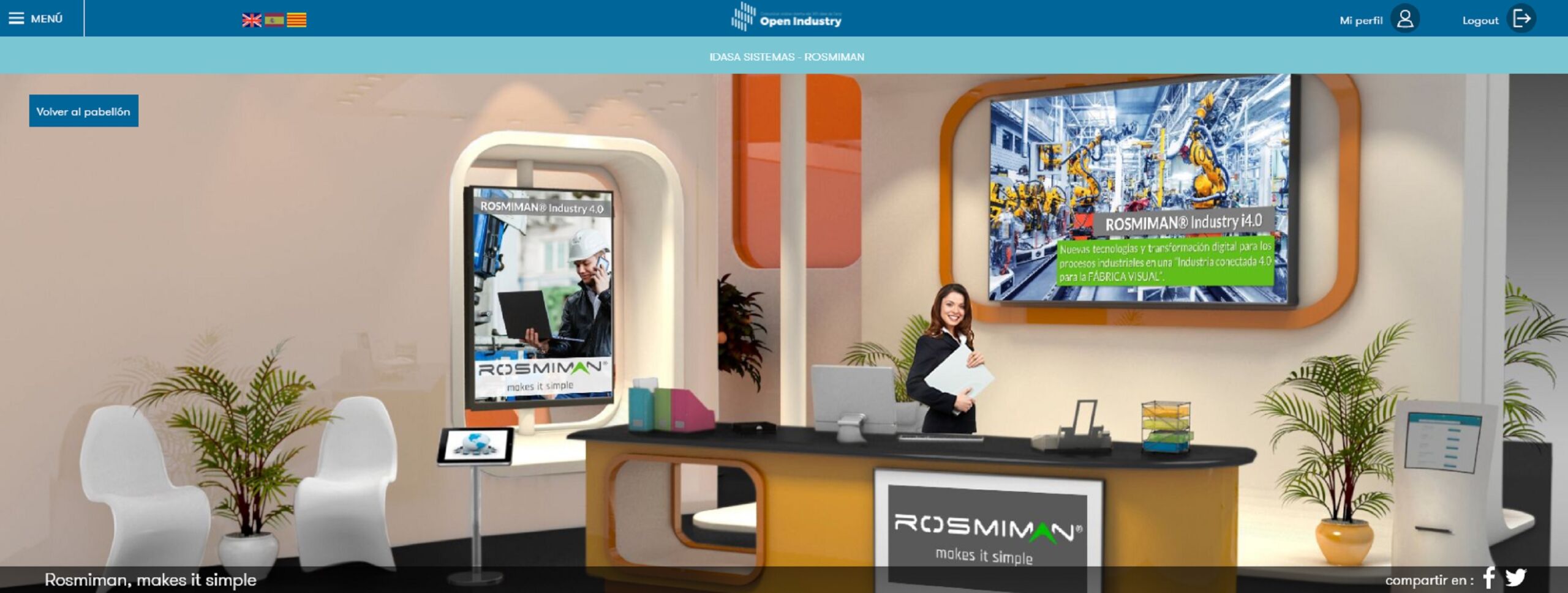 Rosmiman participa en OPEN INDUSTRY con su solución ROSMIMAN® Industry 4.0 para la transformación digital y la industria conectada